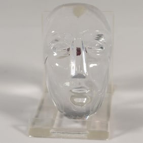 Kosta Boda by Bertil Vallien Paperweight, Thoughts: You