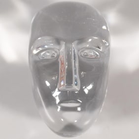 Kosta Boda by Bertil Vallien Paperweight, Thoughts: Yes