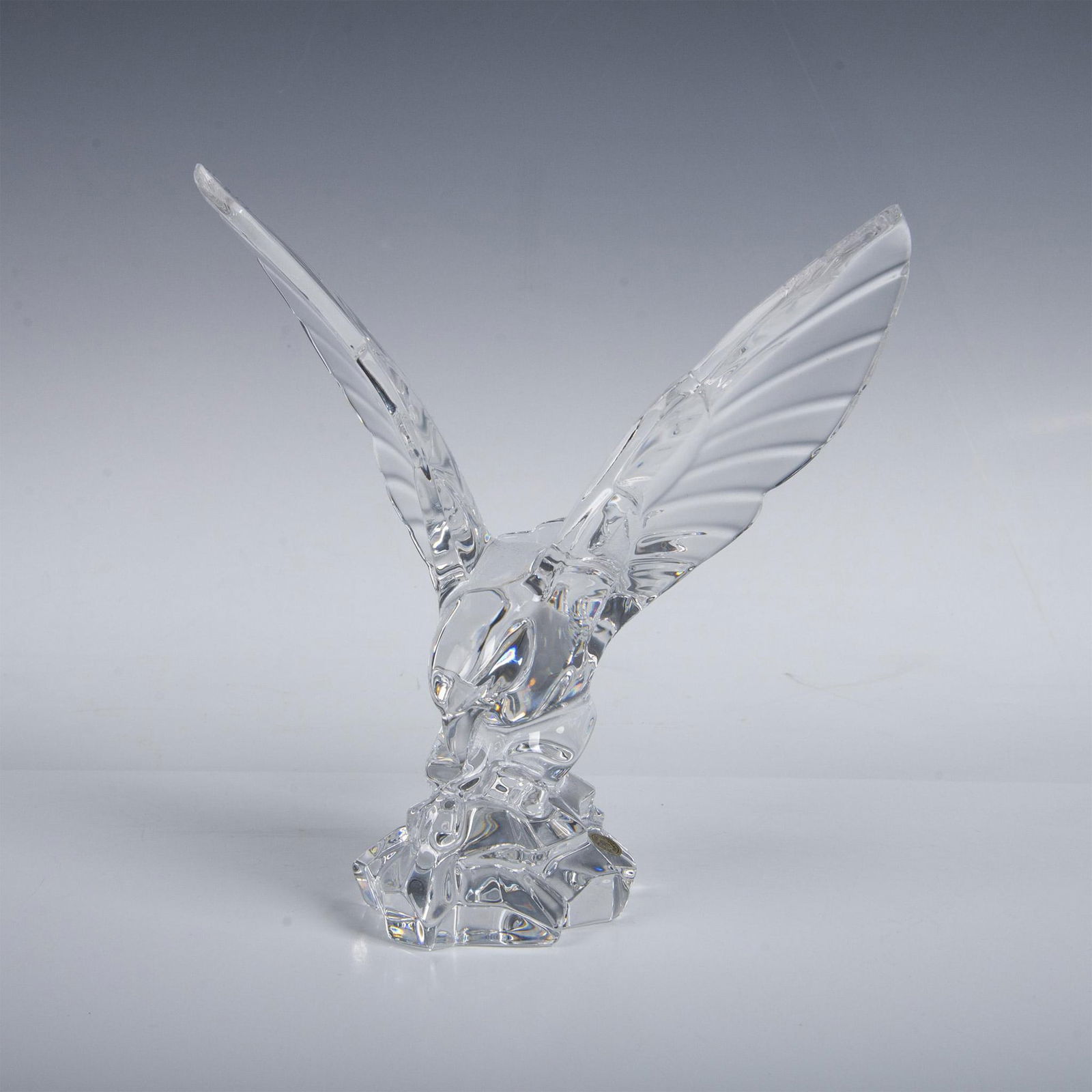 Val Saint Lambert Crystal Eagle Figurine (1 of 6)
