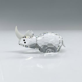 Swarovski Crystal Figurine, Rhinoceros