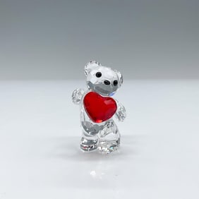 Swarovski Crystal Figurine, Kris Bear a Heart for You