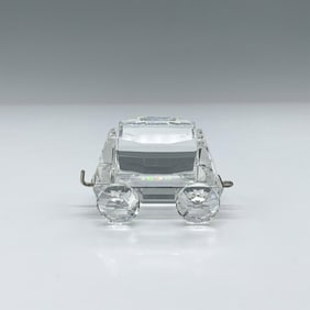 Swarovski Crystal Figurine, Train Tipping Wagon