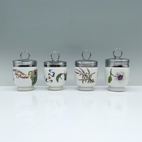 4pc Royal Worcester Egg Coddlers