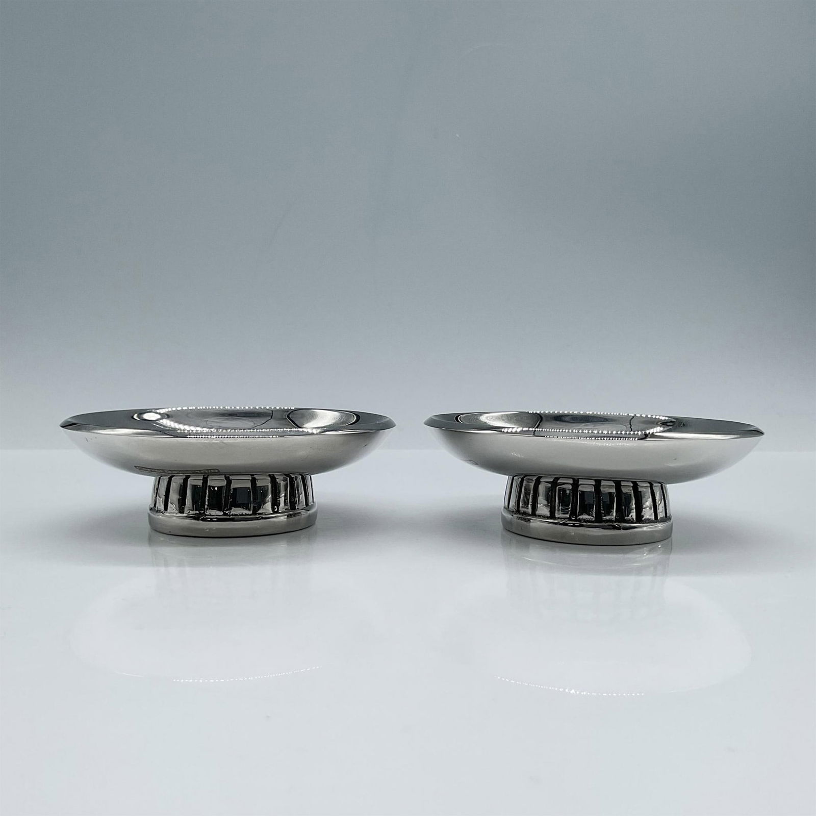 Pair of Carrol Boyes Stainless Steel Wasabi Bowls 18/8 (1 of 5)