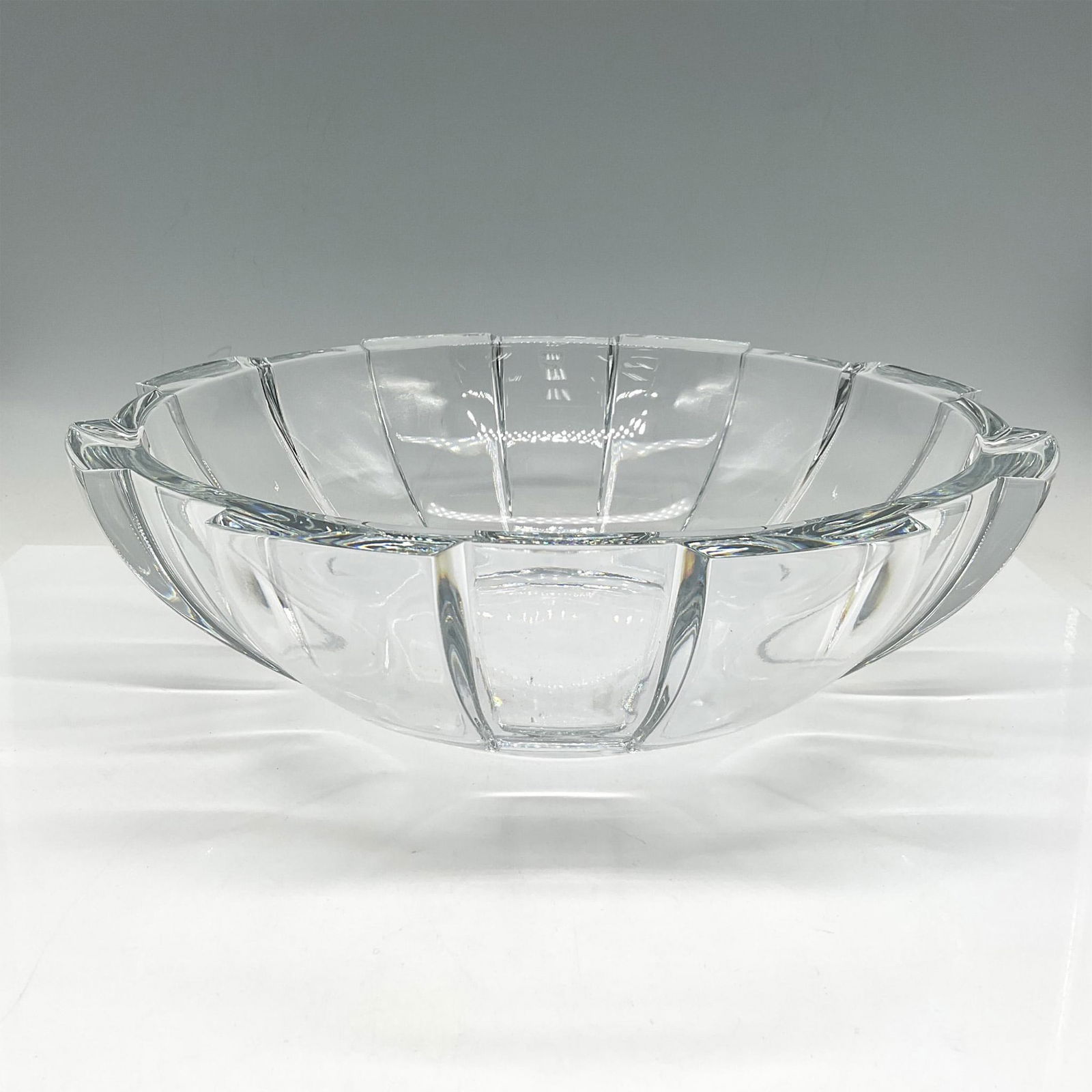 Orrefors Crystal Centerpiece Bowl, Revolution 12" (1 of 4)