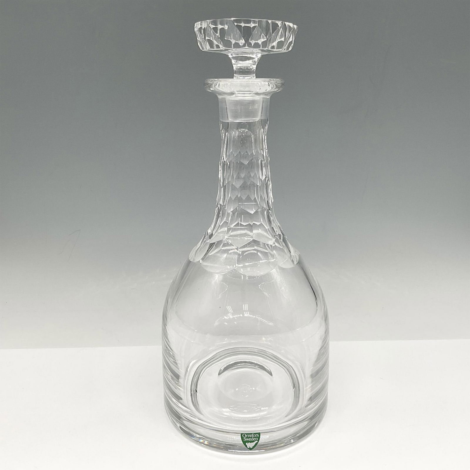 Orrefors Crystal Decanter & Stopper, Carina (1 of 3)