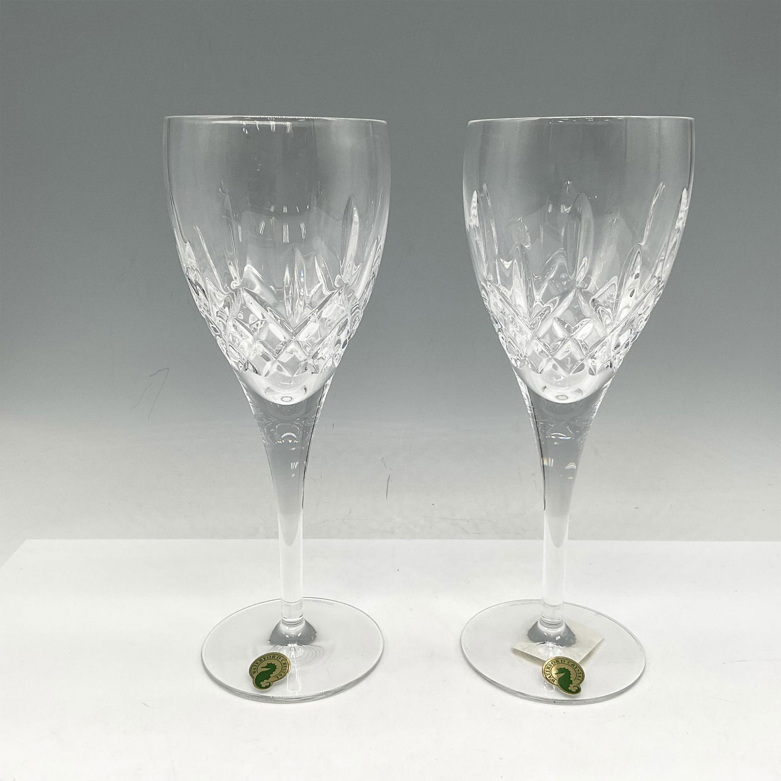 Pair of Waterford Crystal Goblets, Lismore Nouveau (1 of 4)