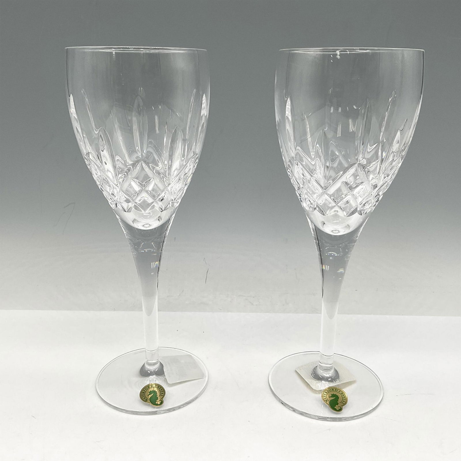 Pair of Waterford Crystal Goblets, Lismore Nouveau (1 of 4)