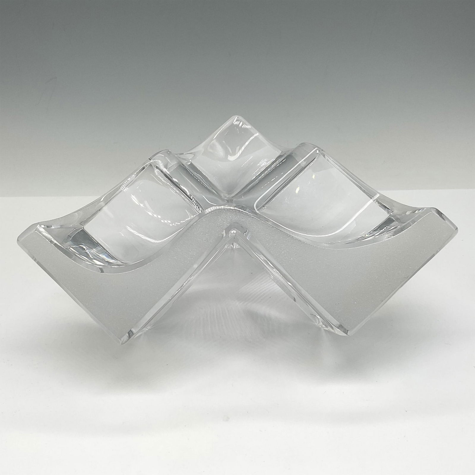 Daum Crystal Sculpture, Vide Poche (1 of 5)