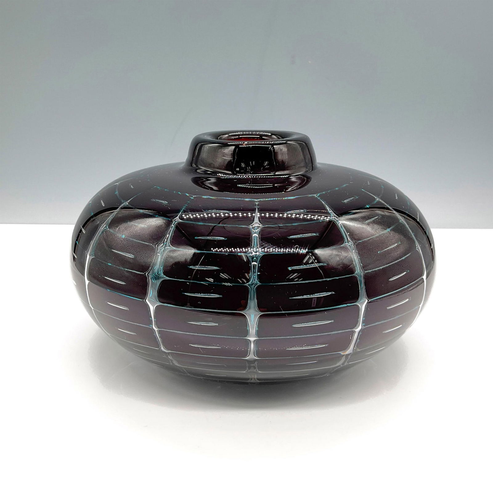 Orrefors Crystal Vase, Ariel Kraka 353F, Signed (1 of 3)