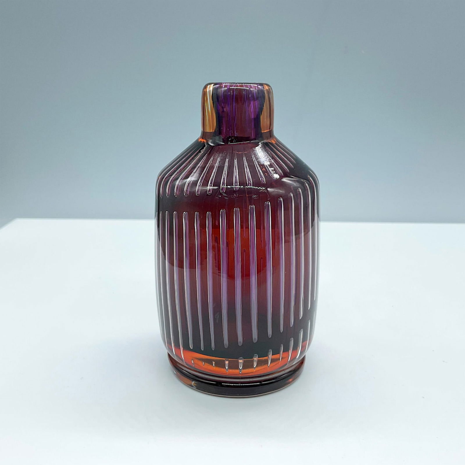 Orrefors Crystal Vase, Ariel 159 H, Signed (1 of 2)