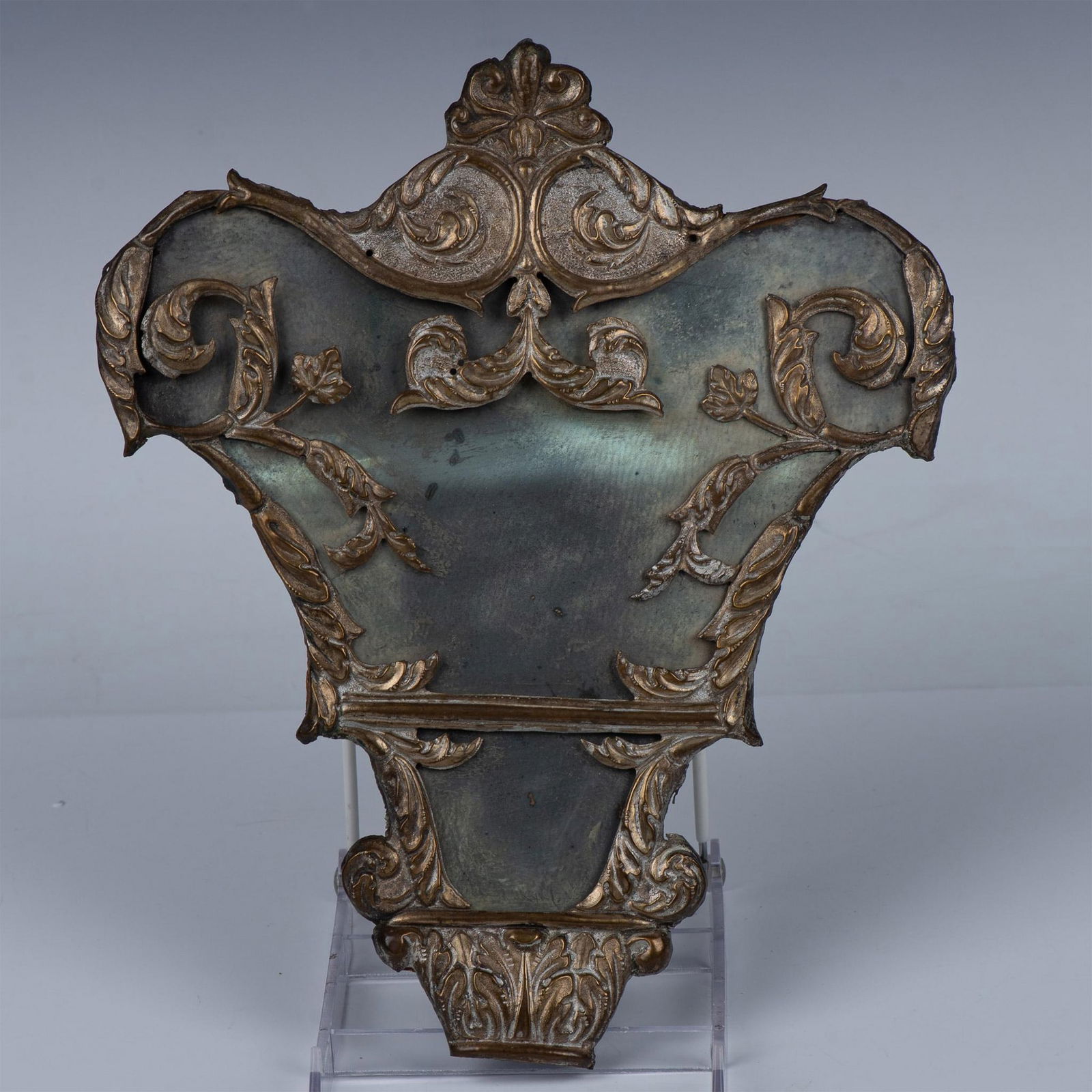 Antique Metal Framed Wall Mirror (1 of 5)