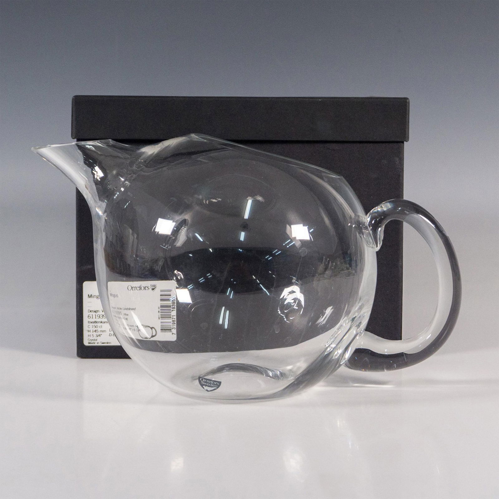 Orrefors by Vicke Lindstrand Crystal Teapot, Mingus (1 of 4)