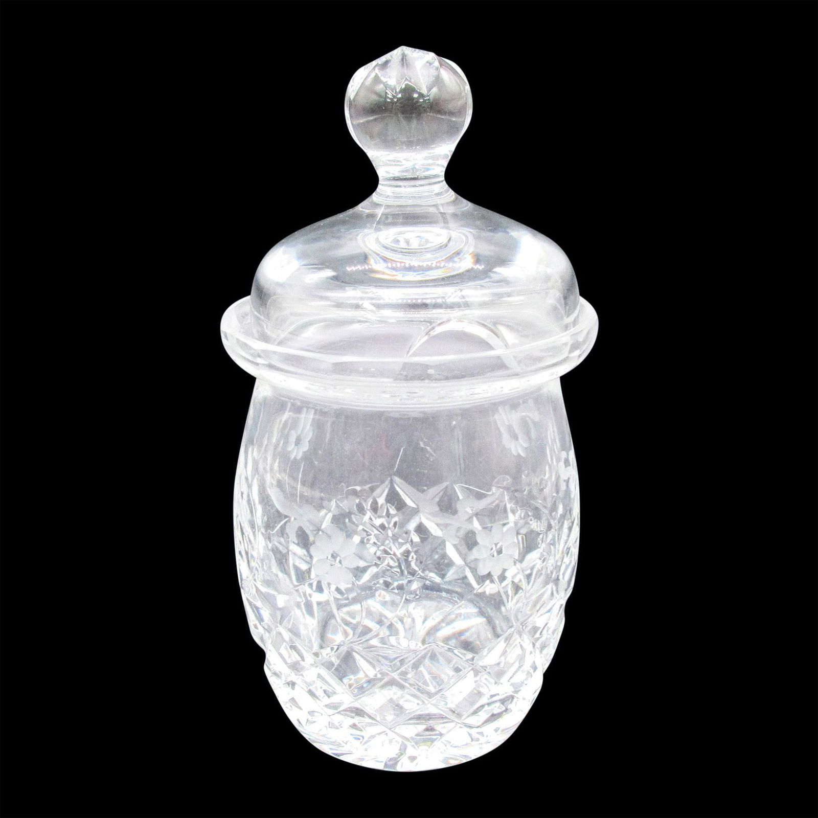 Crystal Jam Jar and Lid (1 of 3)