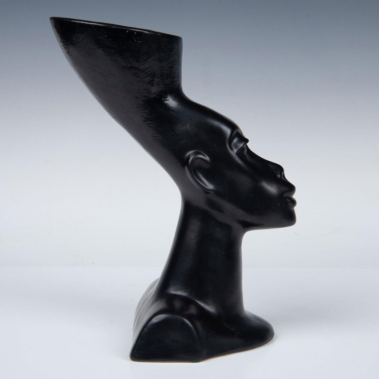 California Modern Brayton Laguna Ceramic African Bust (1 of 6)