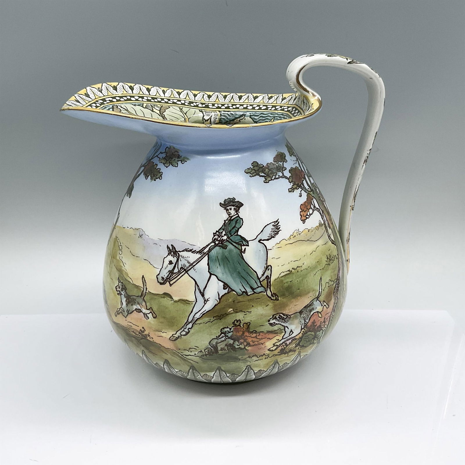 Doulton Burslem Hunting - Morland Seriesware Jug, D1315 (1 of 4)