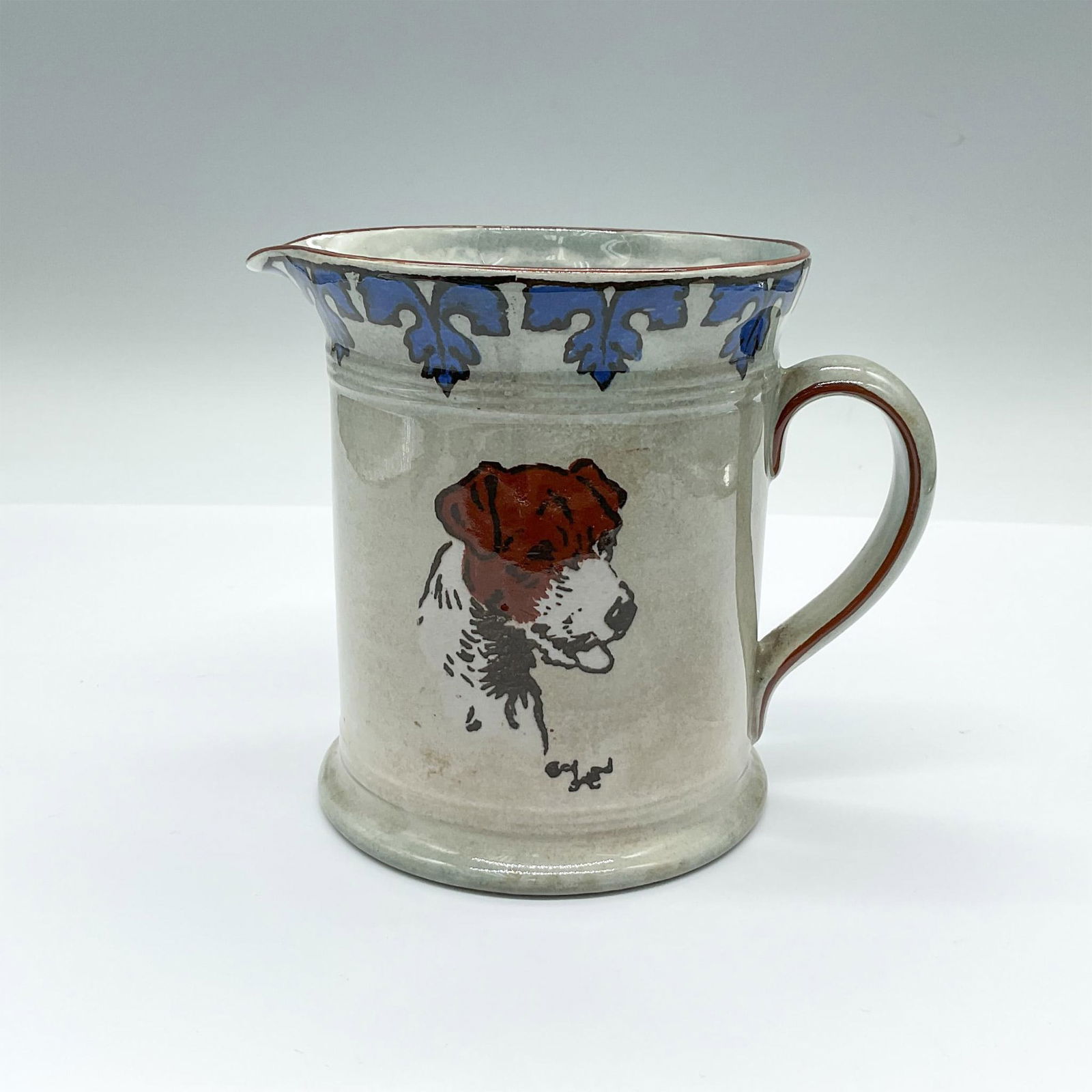 Royal Doulton Cecil Aldin Seriesware Titanian Dog Pitcher (1 of 3)
