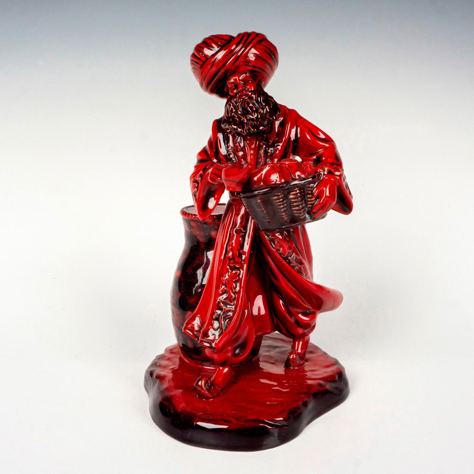Royal Doulton Flambe Figurine, The Lamp seller HN3278 (1 of 3)