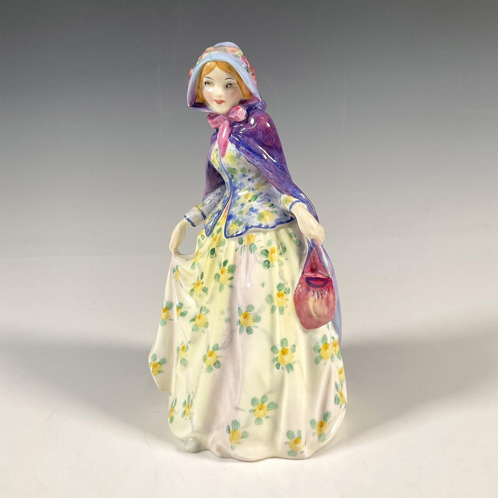 Jennifer - HN1484 - Royal Doulton Figurine: Artist: Leslie Harradine Issued: 1931 - 1949 Dimensions: 6.5"H Manufacturer: Royal Doulton Country of Origin: England