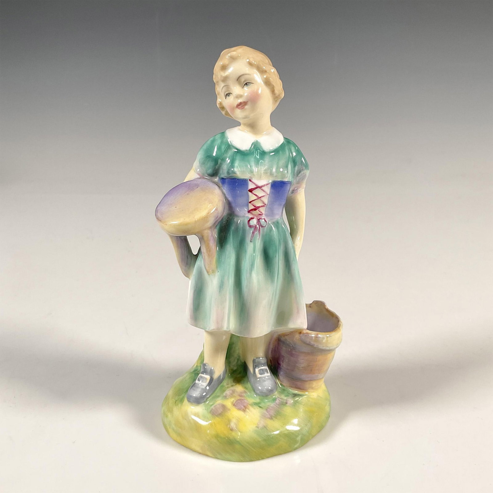 My Pretty Maid HN2064 - Royal Doulton Figurine: Artist: Leslie Harradine Issued: 1950 - 1954 Dimensions: 5.5"H Manufacturer: Royal Doulton Country of Origin: England