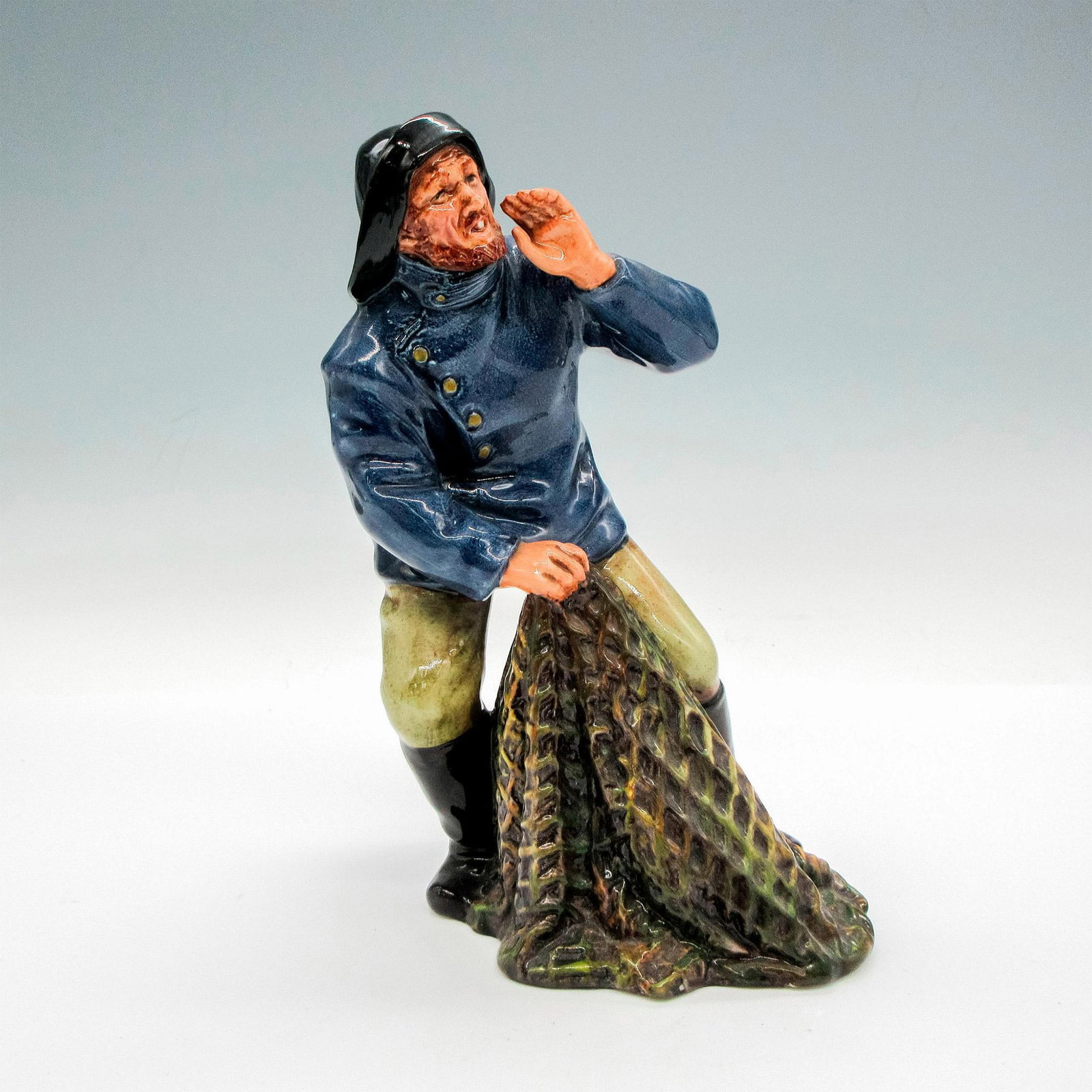 Sea Harvest HN2257 - Royal Doulton Figurine: Glossy finish. Royal Doulton backstamp. Artist: Mary Nicoll Issued: 1969 - 1976 Dimensions: 7.5"H Manufacturer: Royal Doulton Country of Origin: England