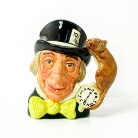 Mad Hatter Higbee D6790 - Small - Royal Doulton Character Jug (1 of 5)