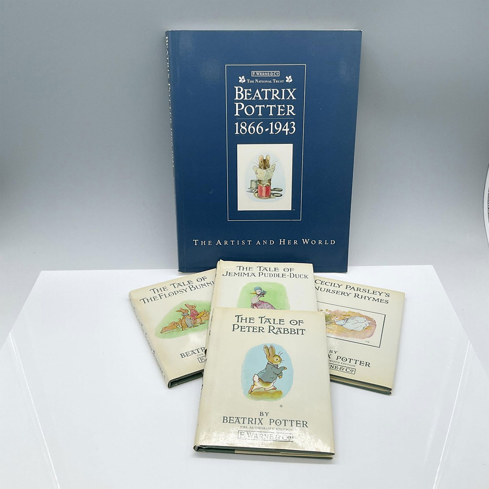 5pc Beatrix Potter Books, Peter Rabbit & The Artist (1 of 5)