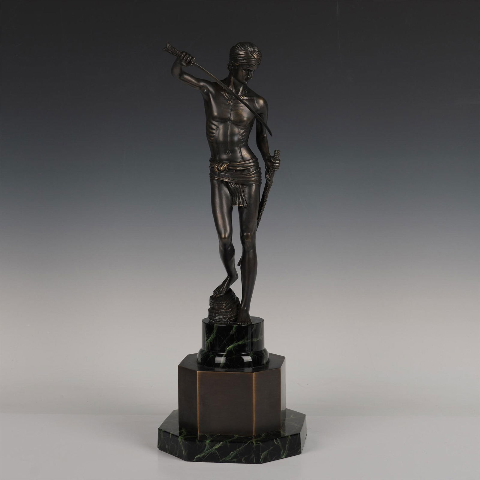 Antonin Mercie (After) Original Bronze Sculpture, David (1 of 8)