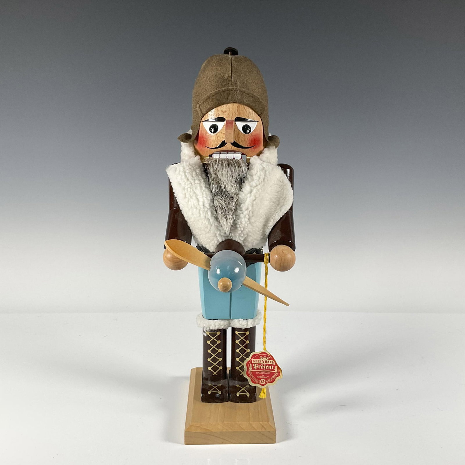 Original Steinbach Wooden Nutcracker, The Pilot (1 of 3)