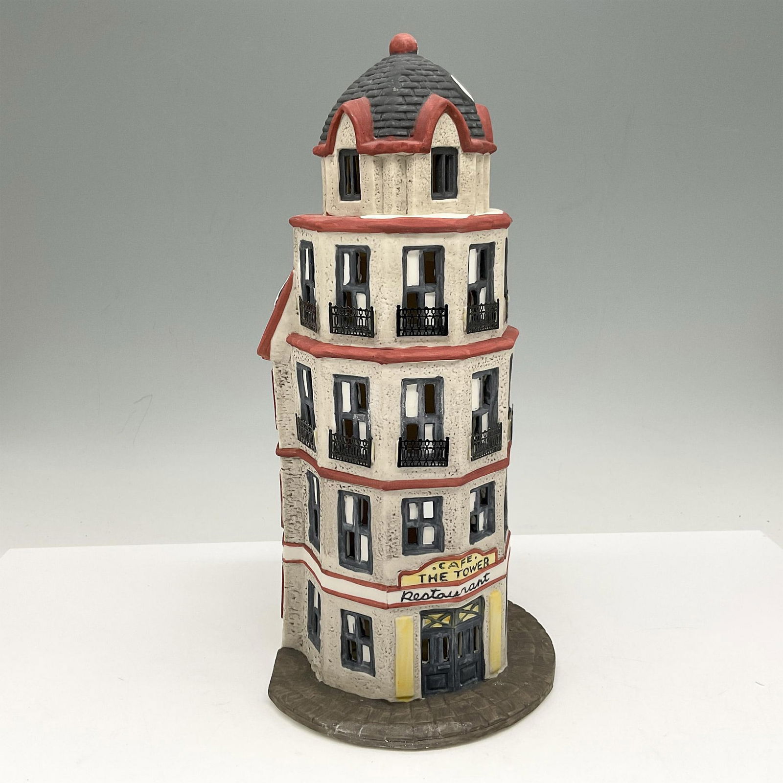 Department 56 Porcelain Christmas In The City, Tower Cafe (1 of 5)