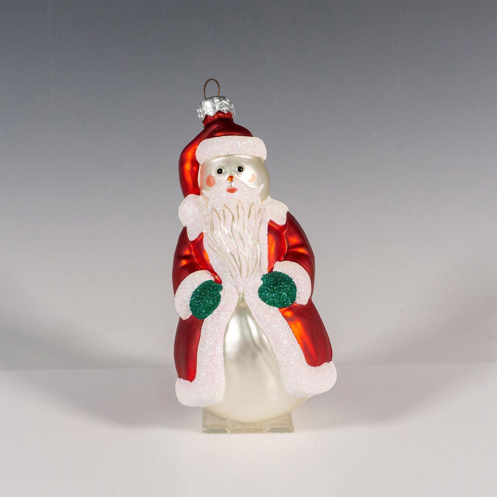 Patricia Breen Christmas Ornament, Santa Snowman (1 of 2)