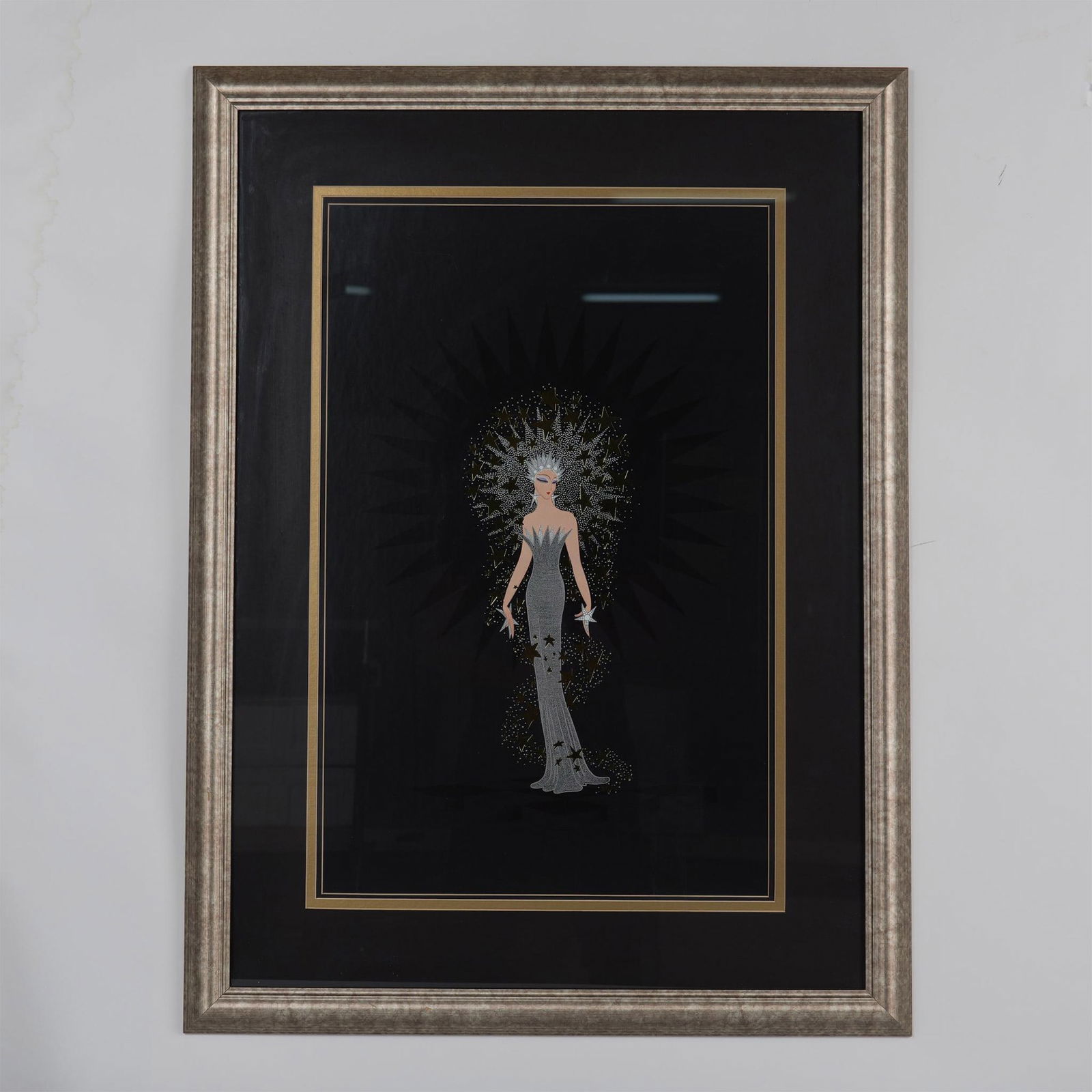 Erte, Original Foil Embossed Serigraph on Paper (1 of 4)