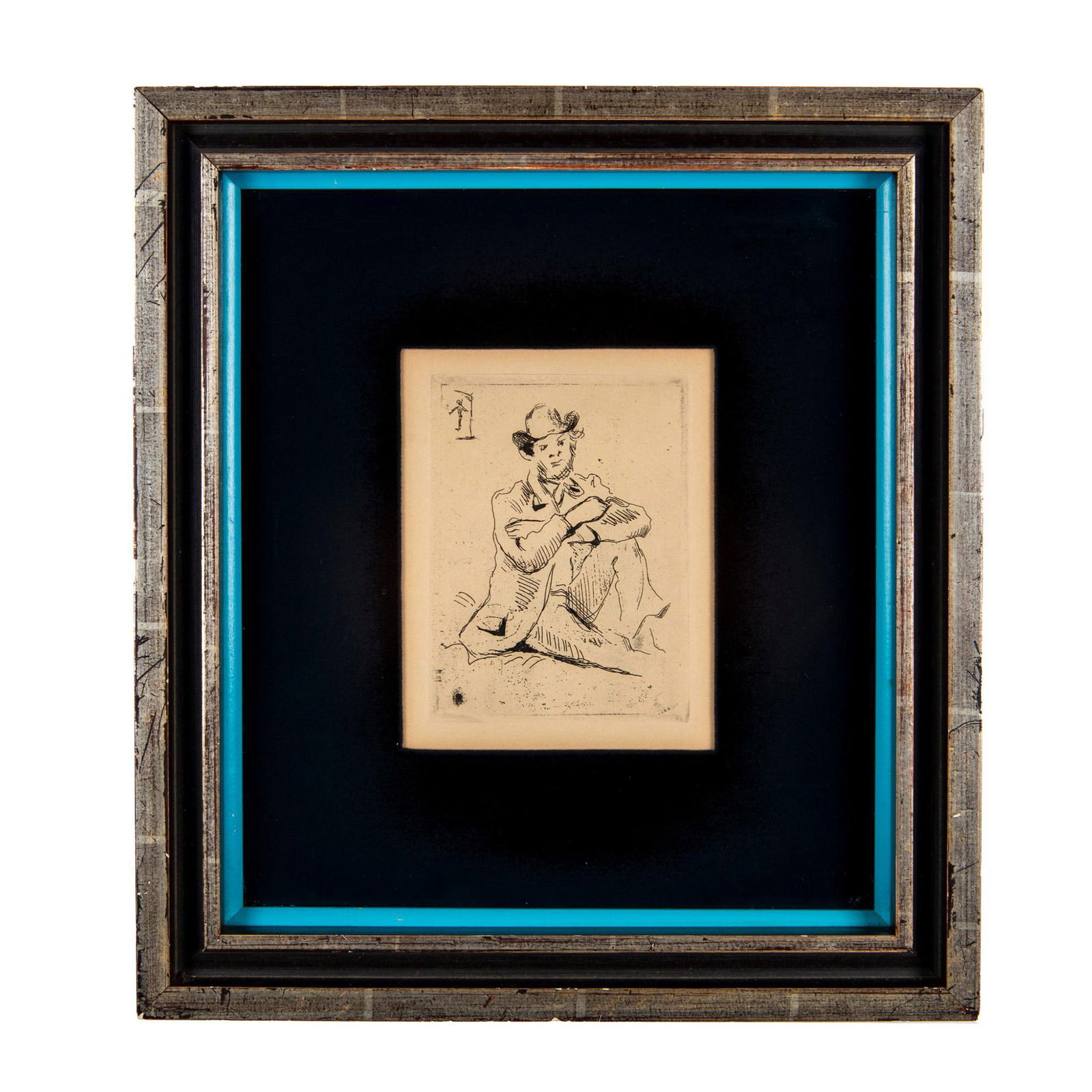 Paul Cezanne (Aft.) Drypoint Etching on Cream Paper (1 of 5)