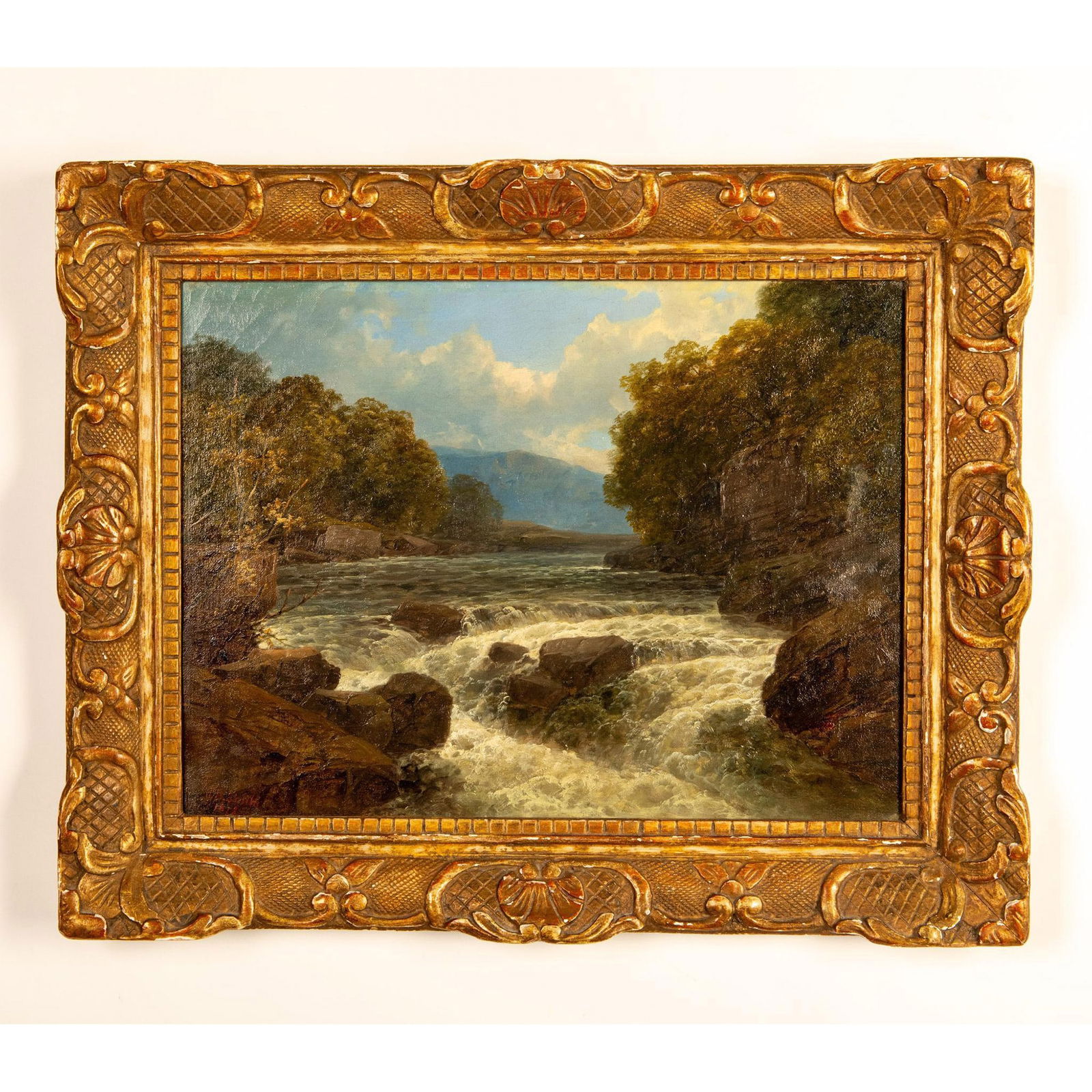 John Brandon Smith, Antique Original Oil on Canvas, Signed (1 of 5)