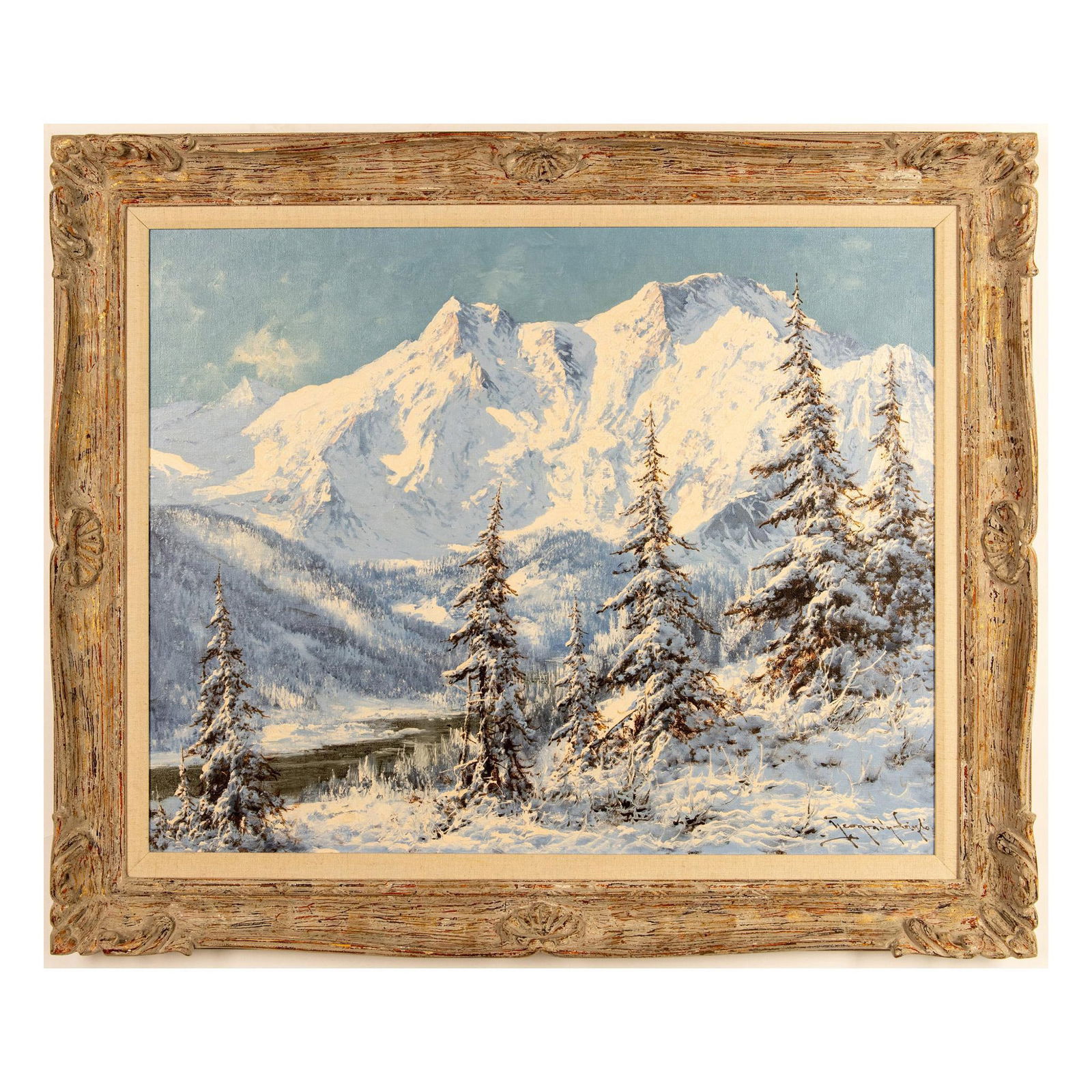 Laszlo Neogrady, Original Oil on Canvas, Landscape, Signed (1 of 5)