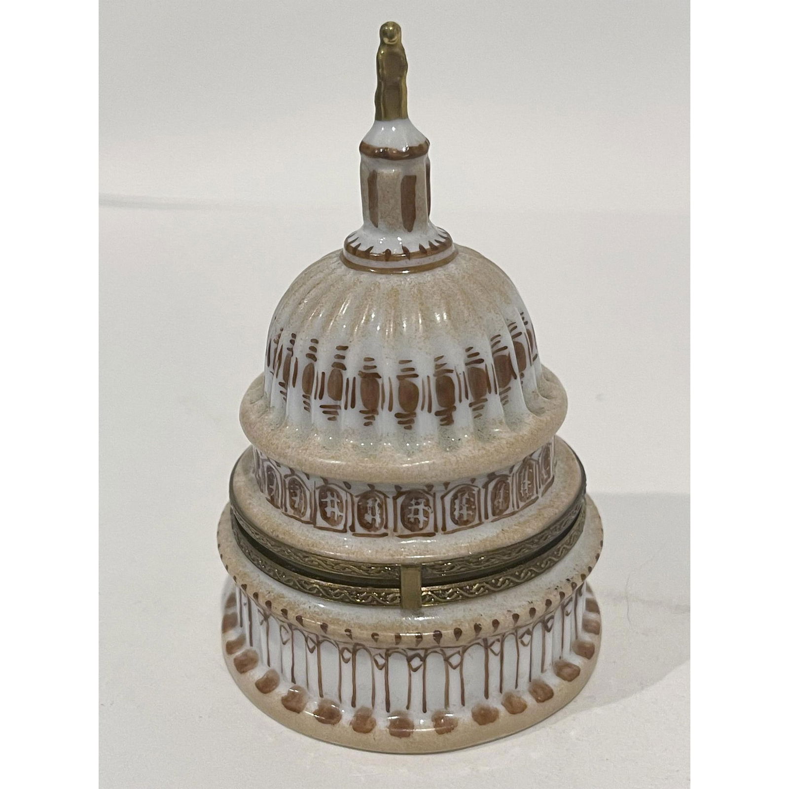 Elda Creation Limoges Keepsake Box, Washington DC Capitol (1 of 4)
