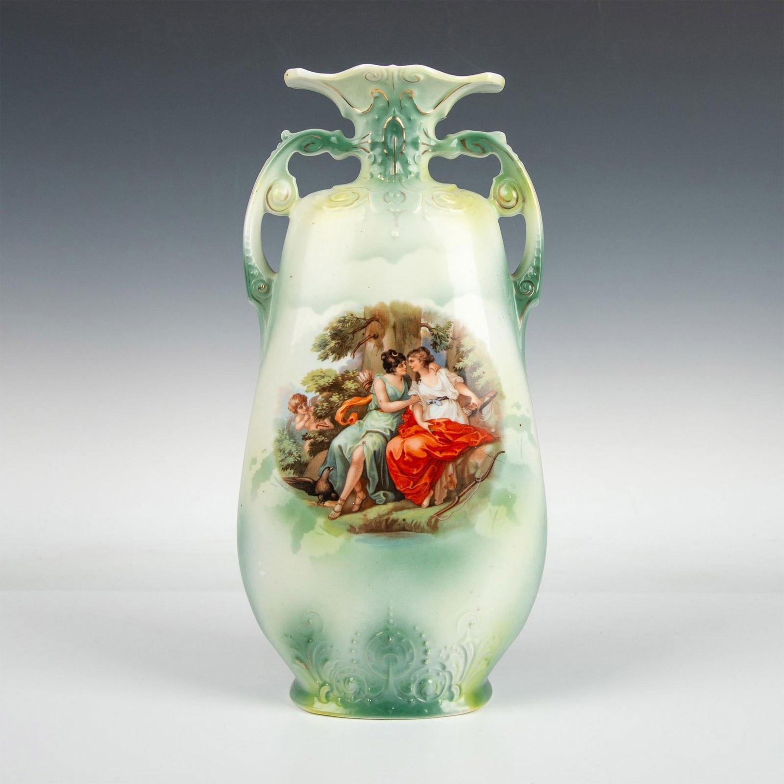 Victorian Czechoslovakian Porcelain Vase (1 of 6)