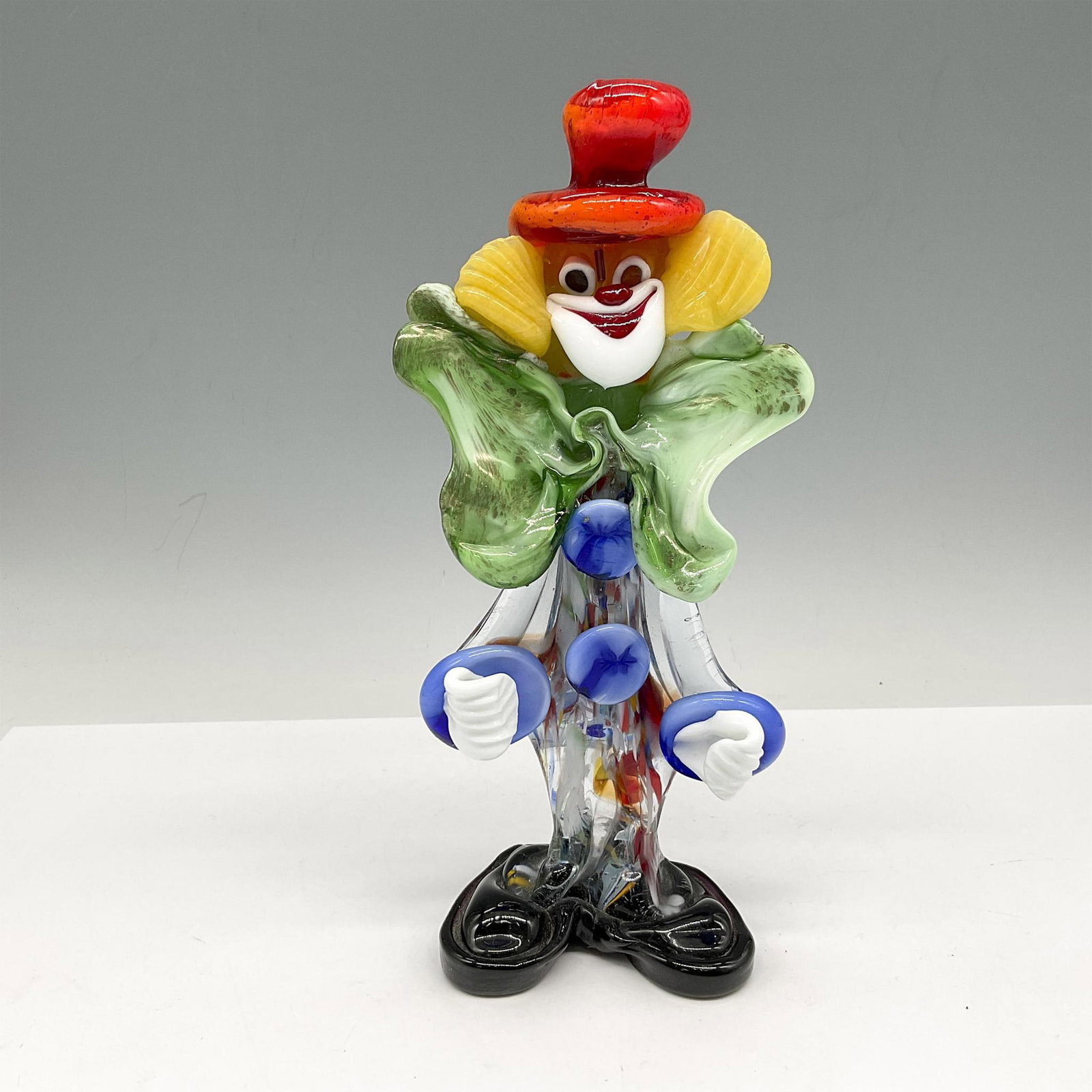 Murano Style Art Glass Clown Figurine (1 of 3)