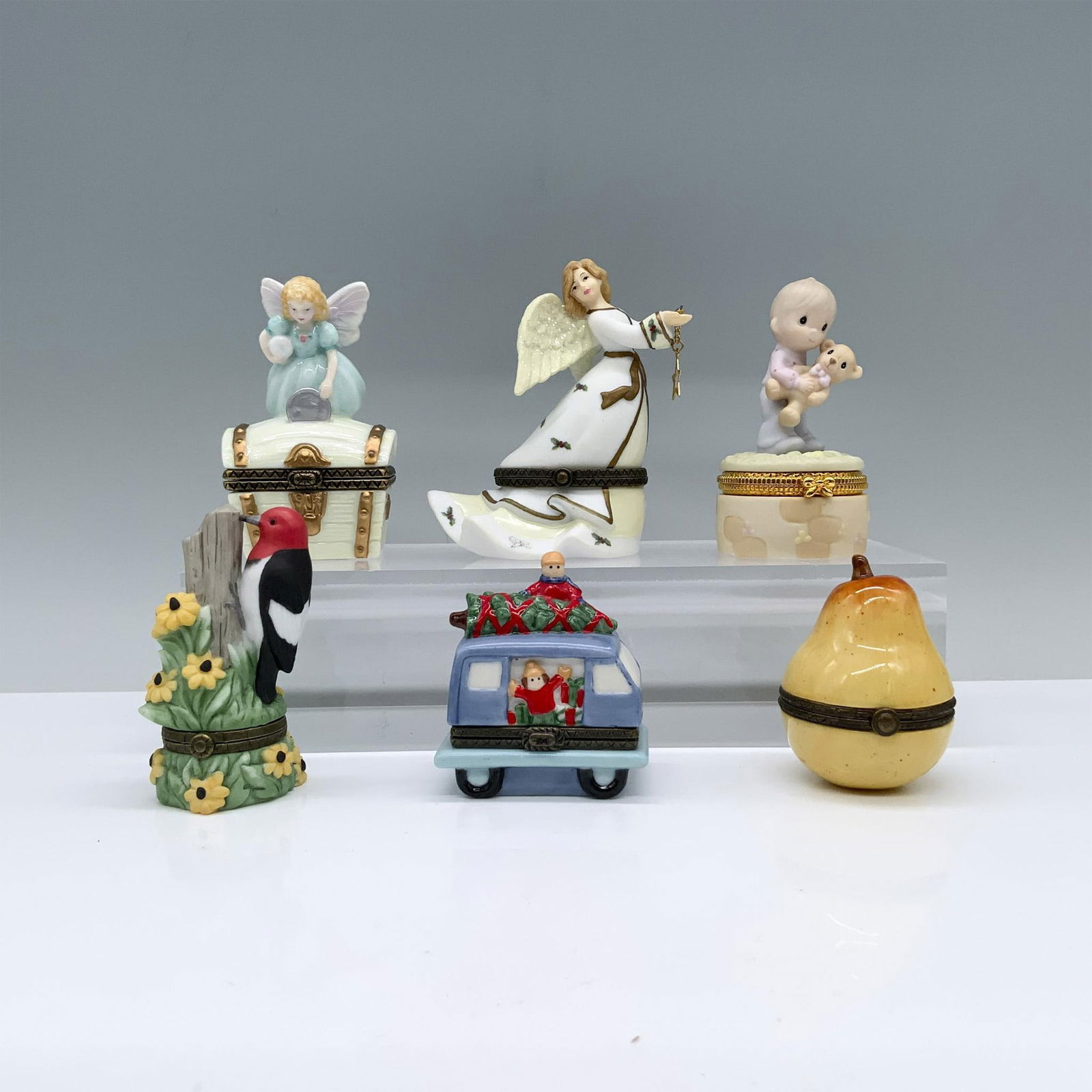 6pc PHB, Foreside, Enesco, and Midwest Treasure Boxes (1 of 3)