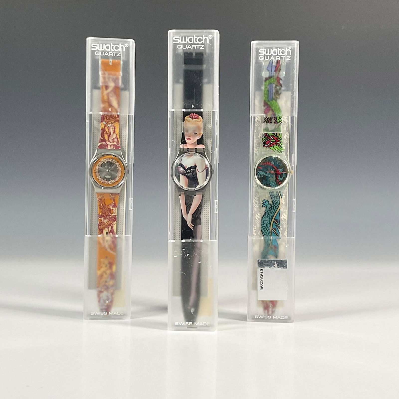 3pc Vintage Swatch Quartz Watches (1 of 2)