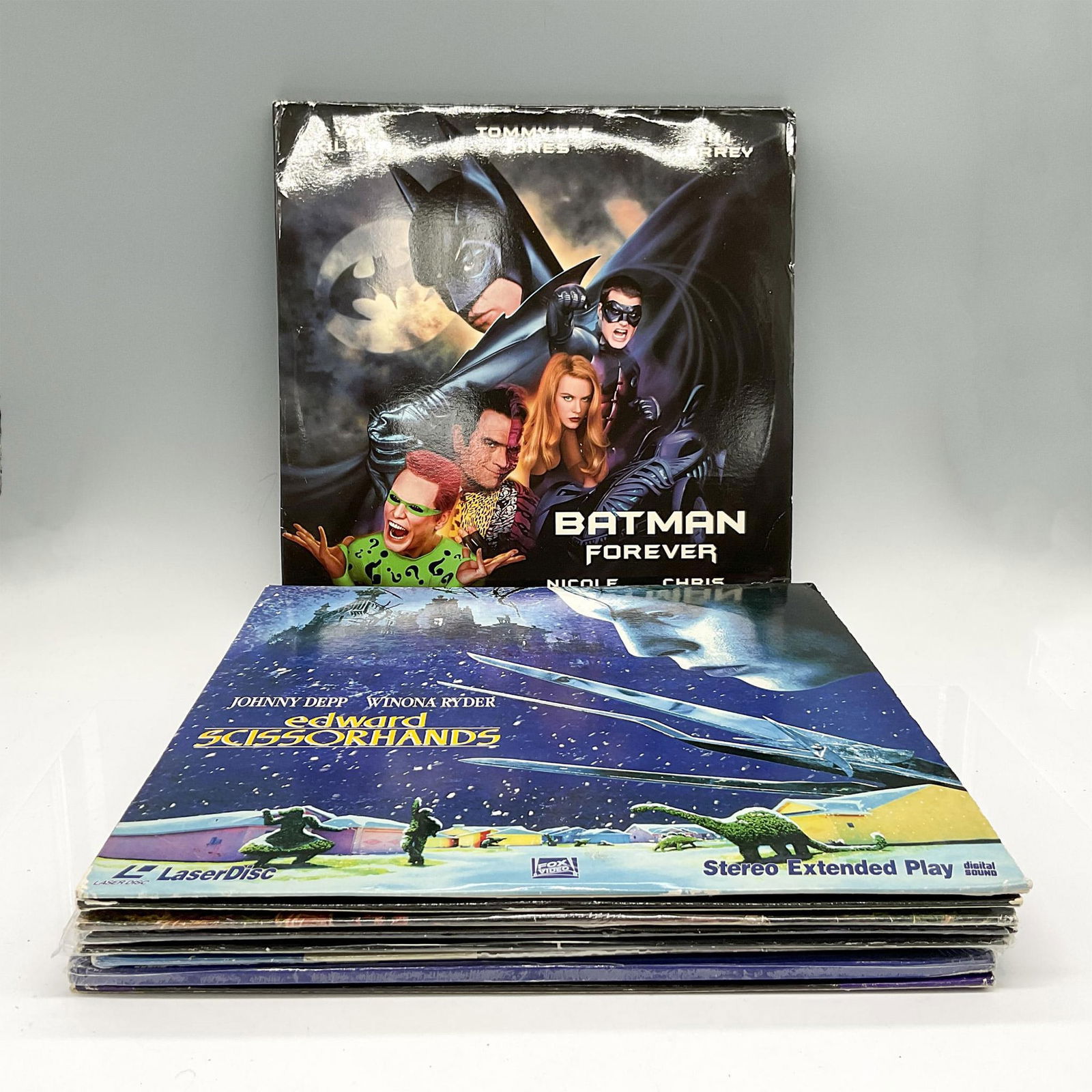 10pc Laser Disc Home Videos, Popular Movies (1 of 3)