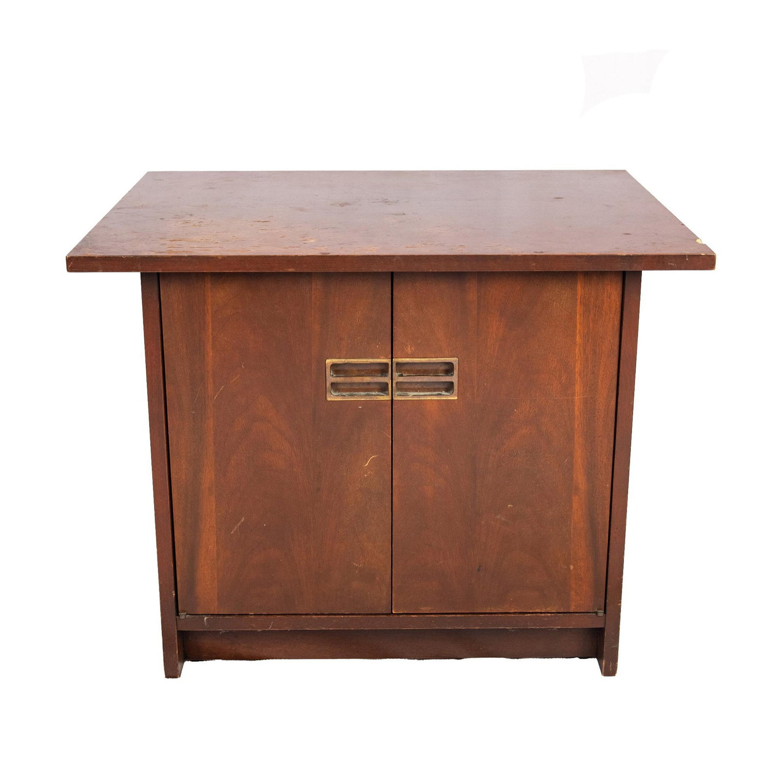 Vintage Wood MCM Nightstand (1 of 6)