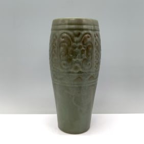 Rookwood Pottery Vase, Olive Green 2879
