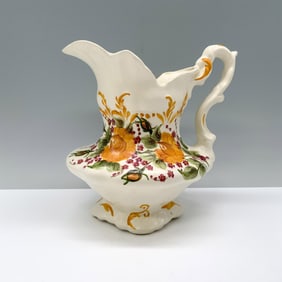 Cash Family Art Pottery Pitcher, Marigolds