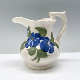 Clinchfield Art Pottery Creamer, Blue Flax