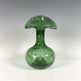 American Art Glass Emerald Vase