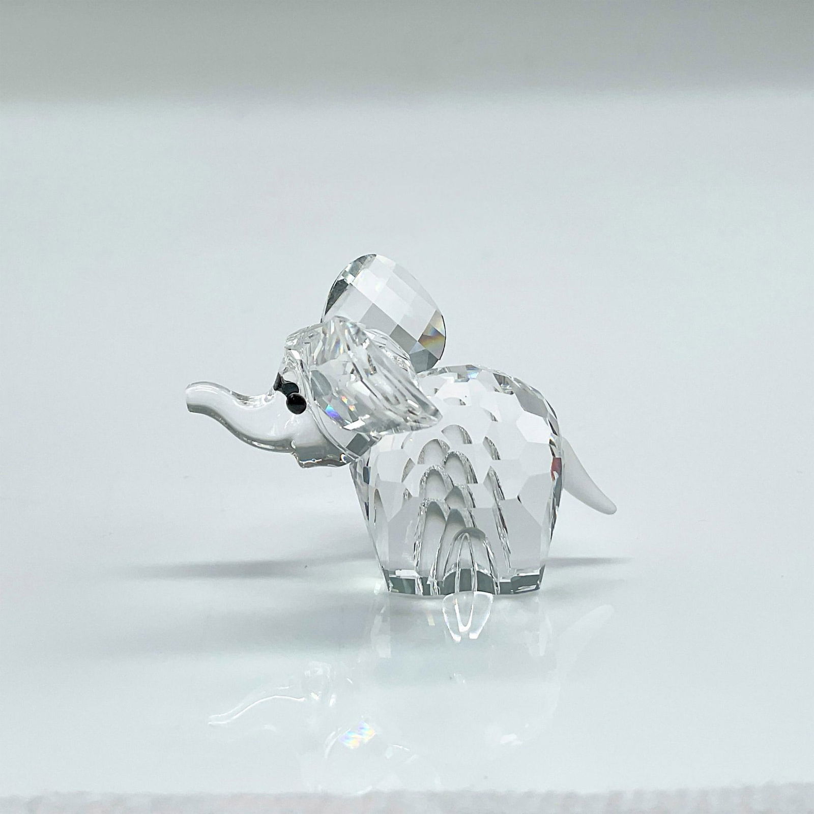 Swarovski Silver Crystal Figurine, Elephant (1 of 5)