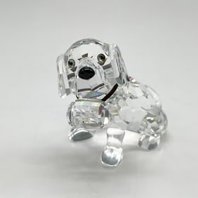 Swarovski Silver Crystal Figurine, St. Bernard
