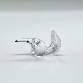 Swarovski Silver Crystal Figurine, Anteater
