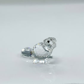 Swarovski Crystal Figurine, Baby Beaver